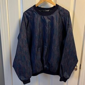 vintage windbreaker golf shirt